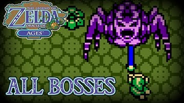 The Legend of Zelda: Oracle of Ages - All Bosses (No Damage)