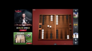 Backgammon 4 Money Live Stream