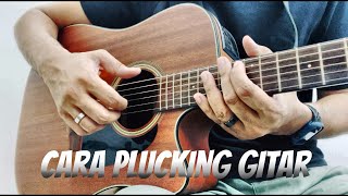 Cara Plucking Gitar  Chord Asas