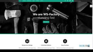 WS-Factory - Multipurpose Joomla Template        Ali Brett