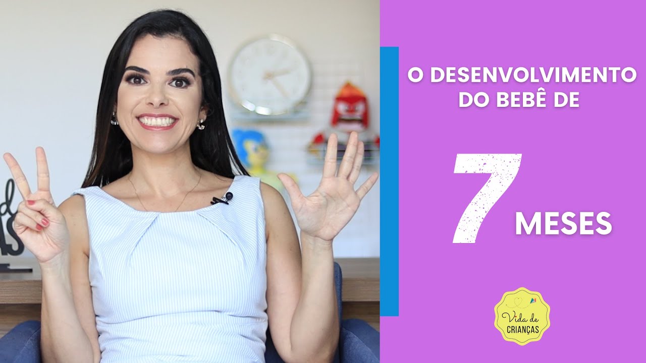 DESENVOLVIMENTO DO BEBÊ DE 7 MESES - YouTube