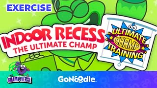 Indoor Recess With Champiverse | Activities For Kids | Exercise | GoNoodle