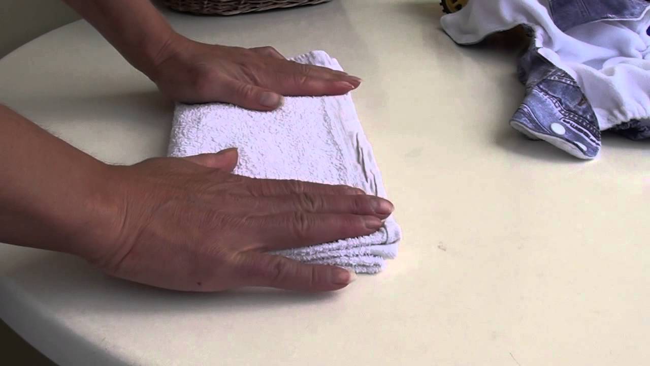 Towel for cloth diaper YouTube