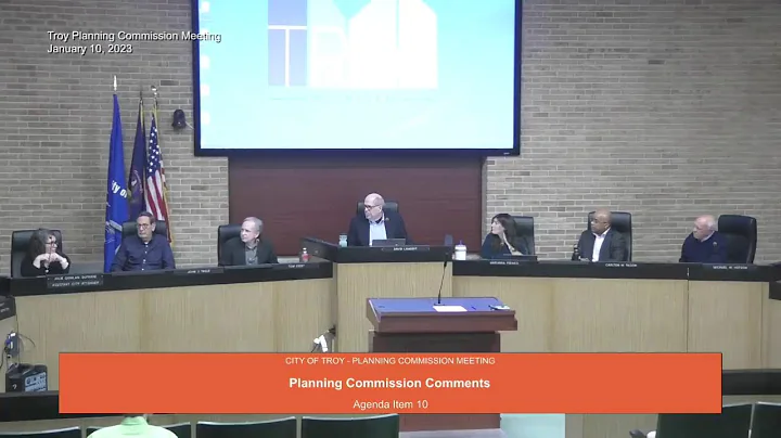Planning Commission Meeting January 10, 2023