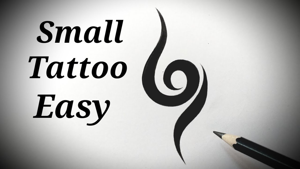 How To Draw An Easy Tattoo, Step by Step, Drawing Guide, by Dawn - DragoArt