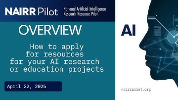 Requesting Resources via the National AI Research Resource Pilot - 4/22/25
