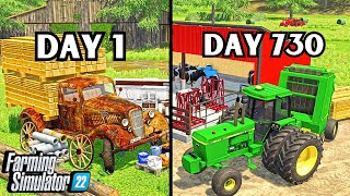 I Spent 2 Years Building An $2,000,000 Farm from $0 And A Truck? | Farming Simulator 22 screenshot 4