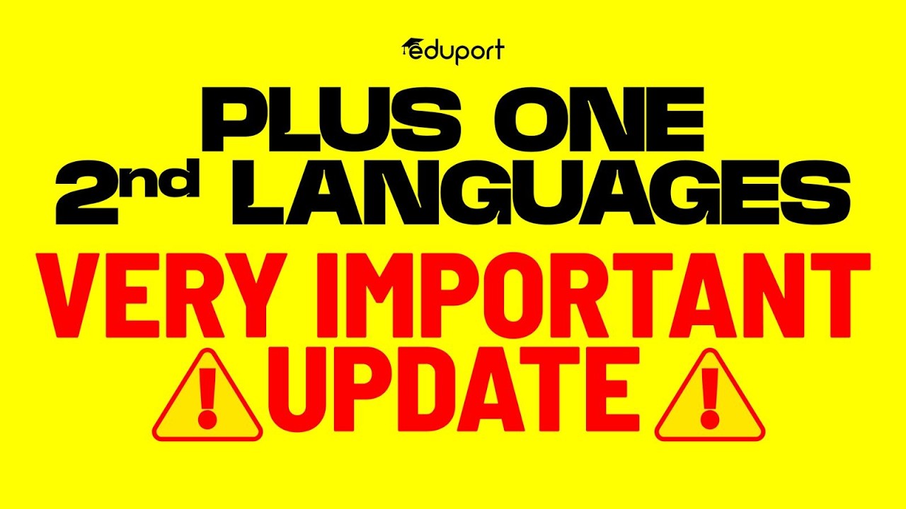 Second Language Study Plan Plus One |  Eduport