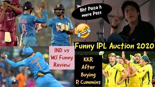 IPL AUCTION 2020 FUNNY | India vs West Indies 3rd ODI |Tanay