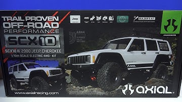 Axial® SCX10™ II Jeep Cherokee 4WD Kit - Unboxing & First Look