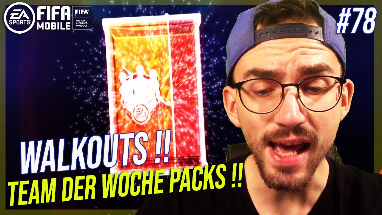 TEAM DER WOCHE WALKOUTS !! 😱🔥 FIFA MOBILE 22 #78