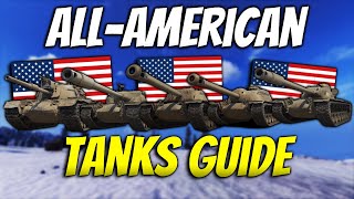 Full American Tech Tree! World of Tanks Console Guide