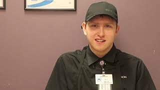 Project SEARCH graduate and Bronson employee talks about why he's proud to work at Bronson