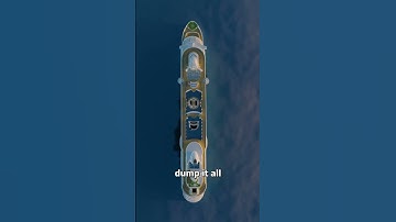 How Cruise Ships Dump Their Waste 🚢😨