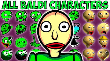 FNF Character Test | Gameplay VS Playground | ALL BALDI