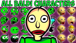 FNF Character Test | Gameplay VS Playground | ALL BALDI'S BASICS CHARACTERS