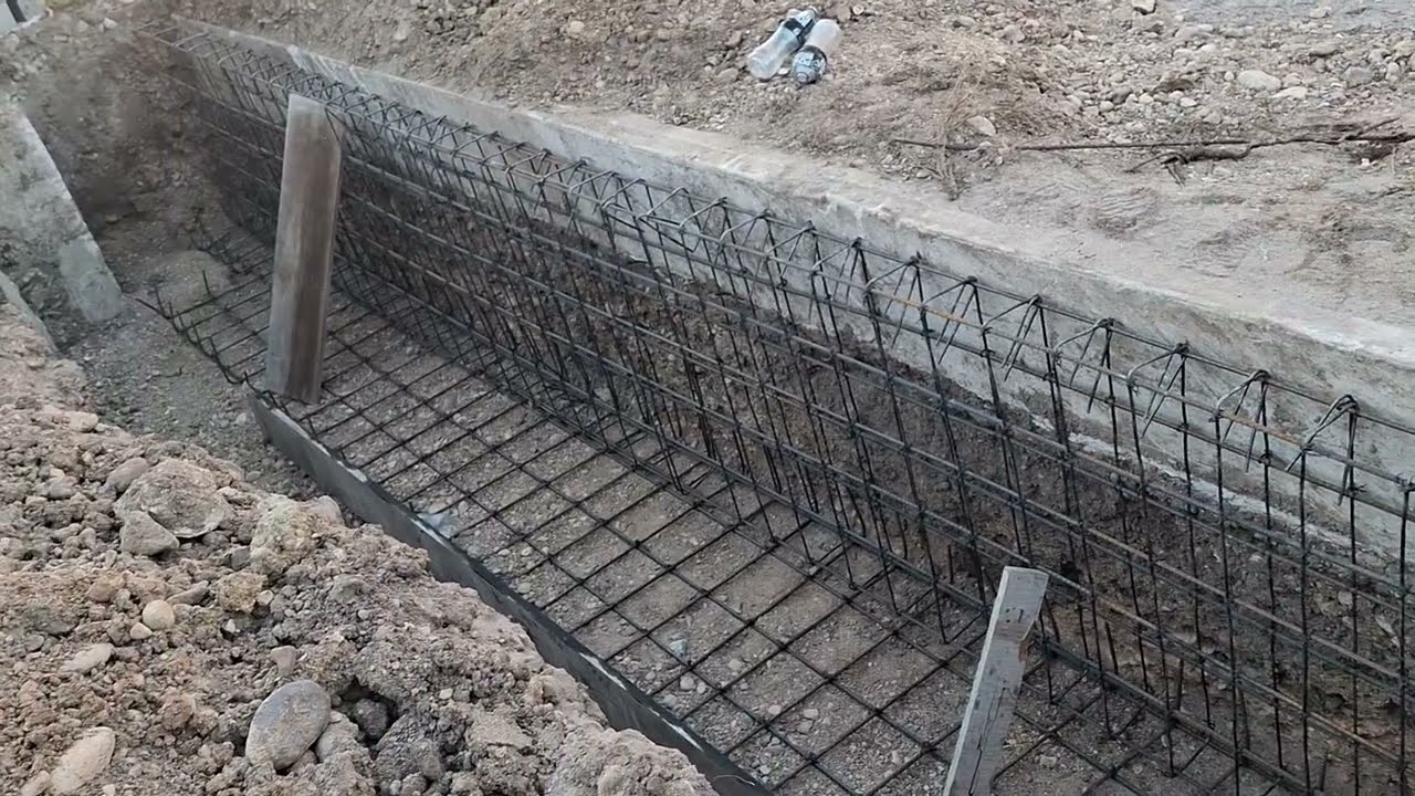 TRABE PARA CIMENTACIÓN CORRIDA 