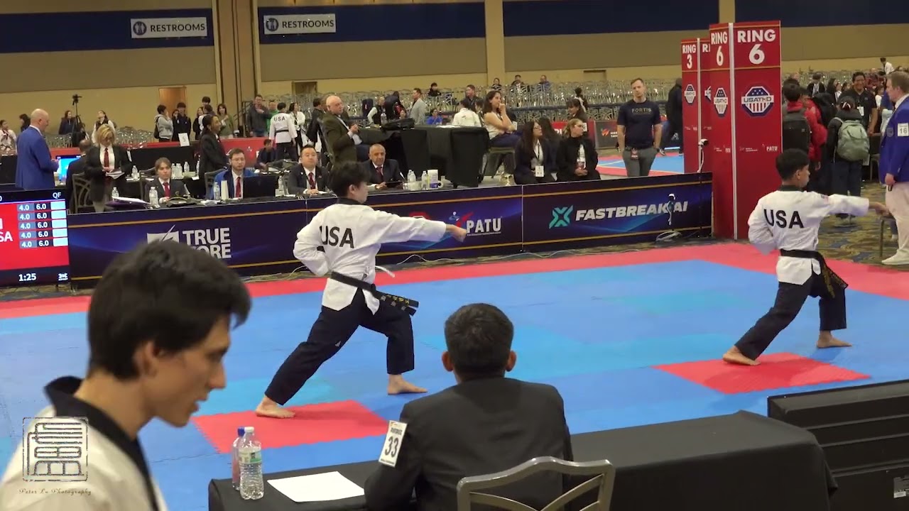 2026 US TKD Open Poomsae Male U40 Ind Kevin QF