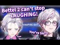 Bettel 2 couldn't stop LAUGHING at Bettel because of his answer!【Holostars EN | Gavis Bettel】