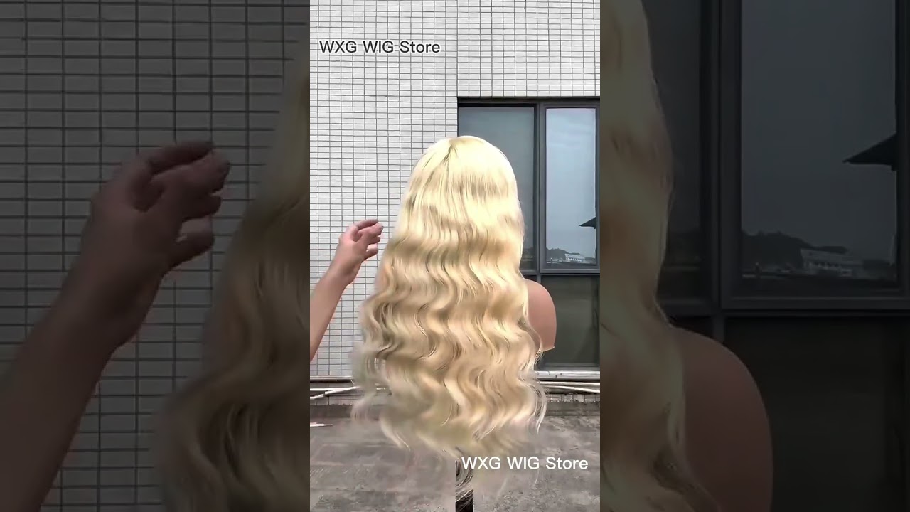 613 Lace Front Wig Human Hair 13x6 Blonde Human Hair Wigs 250%