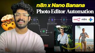 I Built A n8n Automation To Replace Photoshop | n8n Nano Banana Workflow 🤯