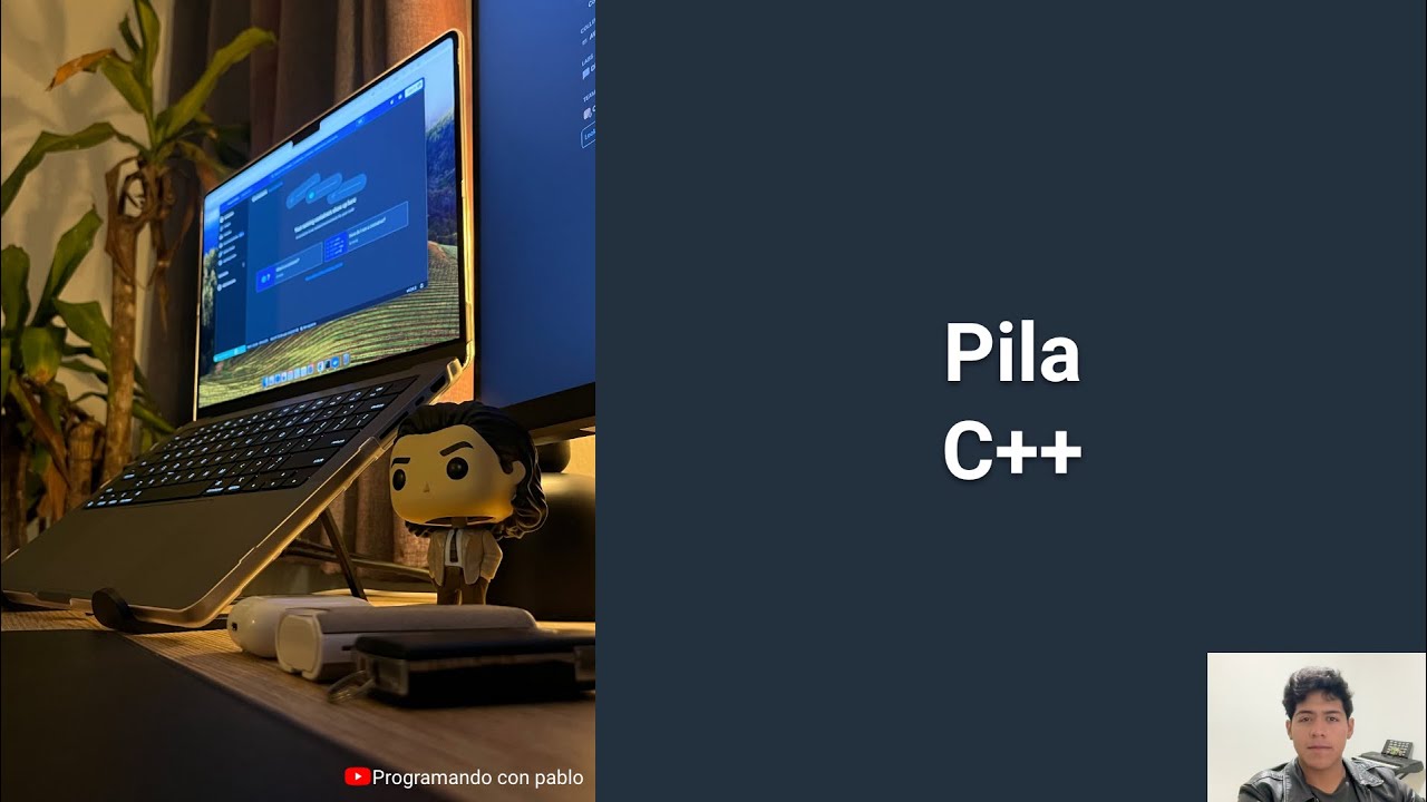 Pila c++ (push, pop y mostrar) - YouTube