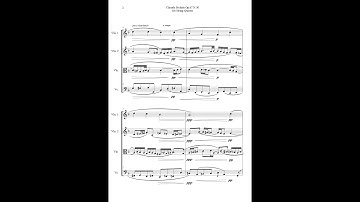 Max Reger - Chorale Prelude Op.67 N.50 for String Quartet - Sheet Music