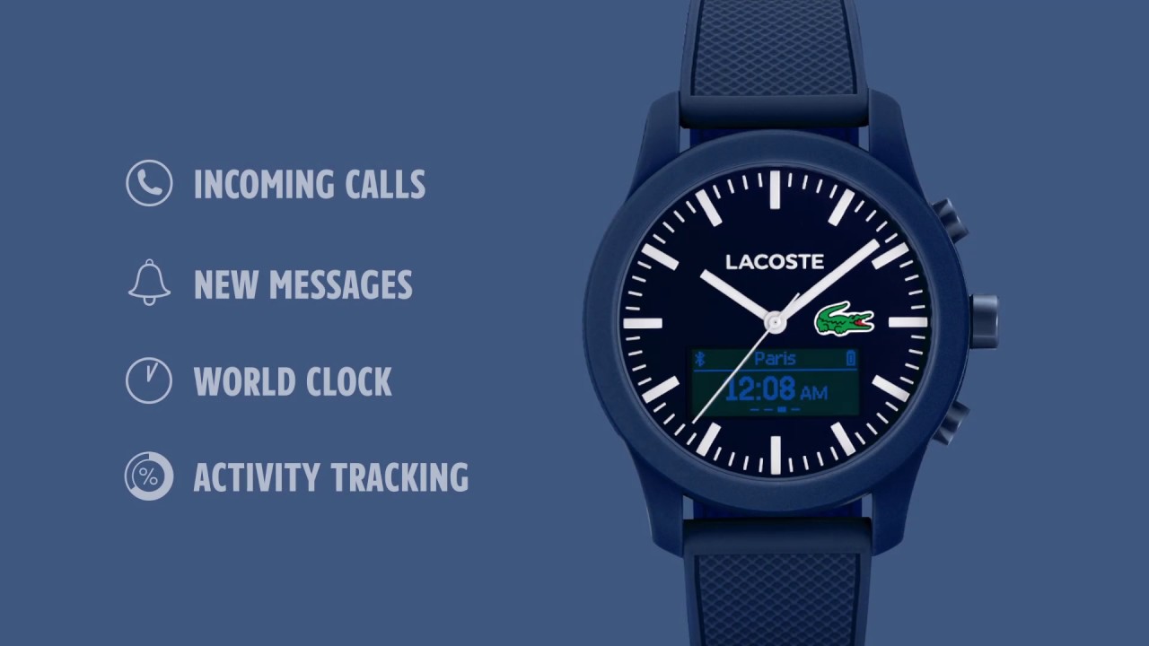 Lacoste Smart Watch Video - YouTube