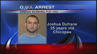 Man charged with OUI after hitting police cruiser