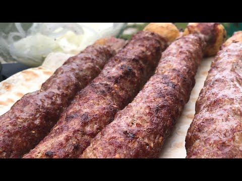 Рецепт подсказал Азербайджанский шеф повар. Люля-кебаб в тандыре
