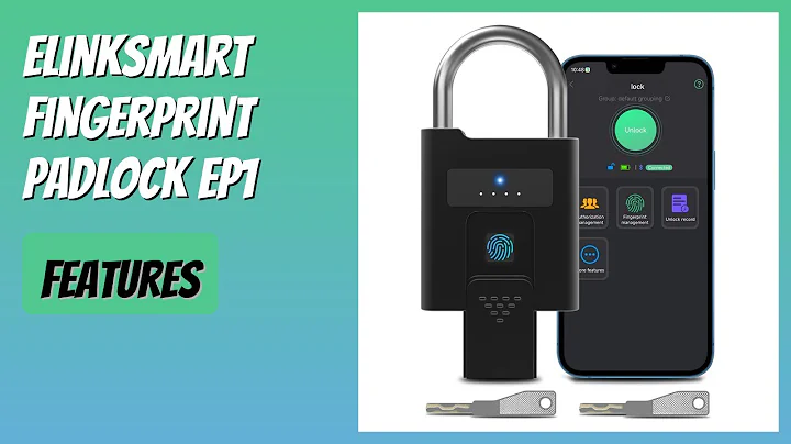 REVIEW (2025): eLinkSmart Fingerprint Padlock EP1. Features