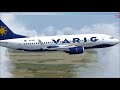 BOEING 737 300WL VARIG MARGEM 737 PMDG FSX P3D