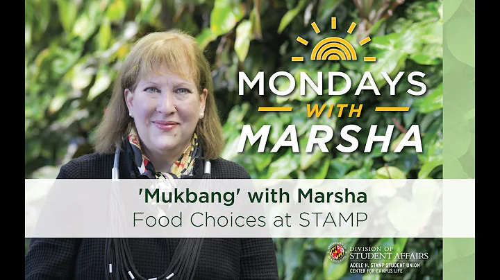 Mondays With Marsha | 'Mukbang' With Marsha - Food...