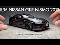 R35 NISSAN GT-R NISMO 2017【アオシマ 1/24】プラモデル製作 Scale Model【楽プラ/スナップカー】