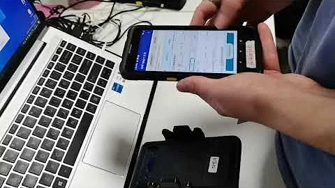 how the UHF Sled Reader working? (Chainway R6)