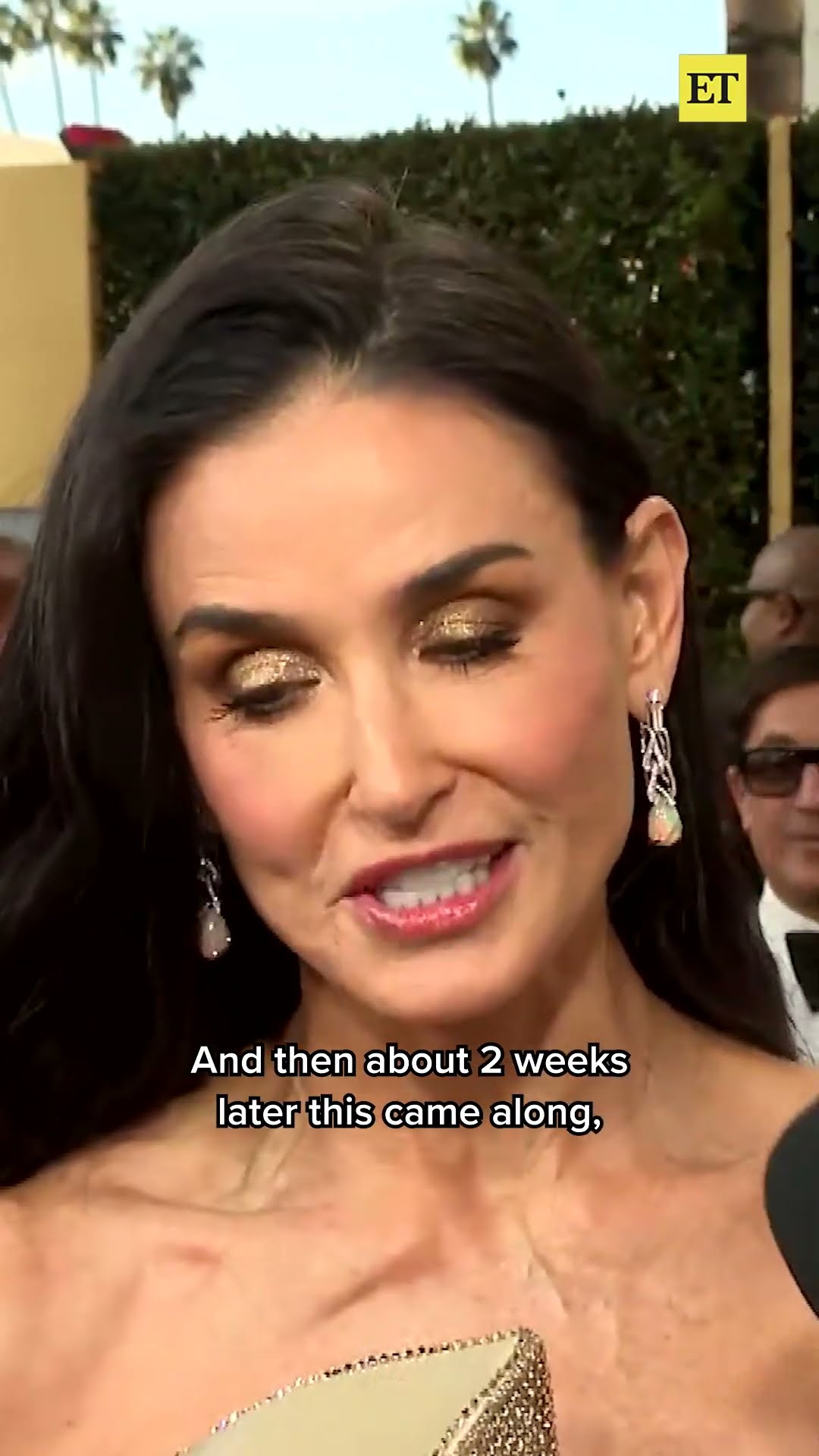 Why Demi Moore Would Never Actually Take the Substance #demimoore #goldenglobes #shorts
