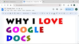 Why I Love Google Docs