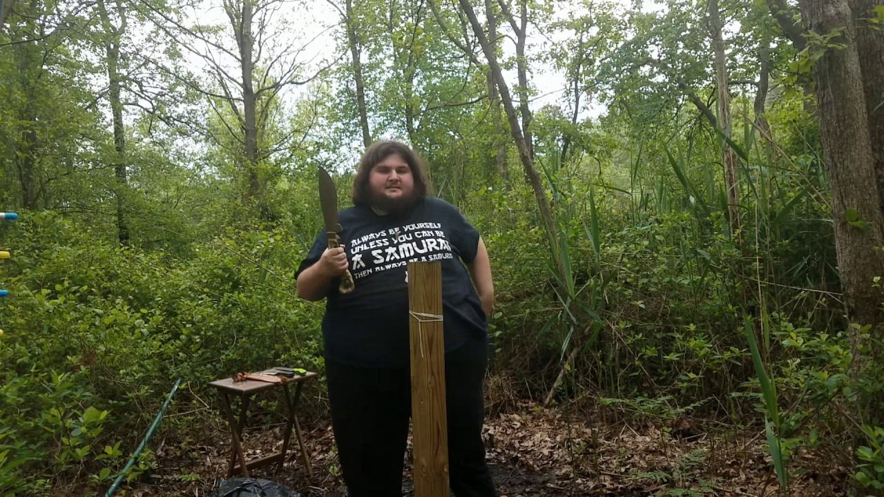 Cutting LOTS of Bottles - Three Big Knives
