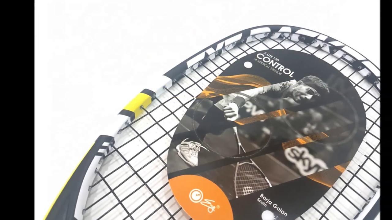 Eye Squash X Lite 130 Control (Borja Golan) Squash Racket YouTube