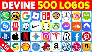 Devine 500 LOGOS en 3 SECONDES | +1H de Logos Célèbres ⏰😱 | Quiz Logo 2026 screenshot 3