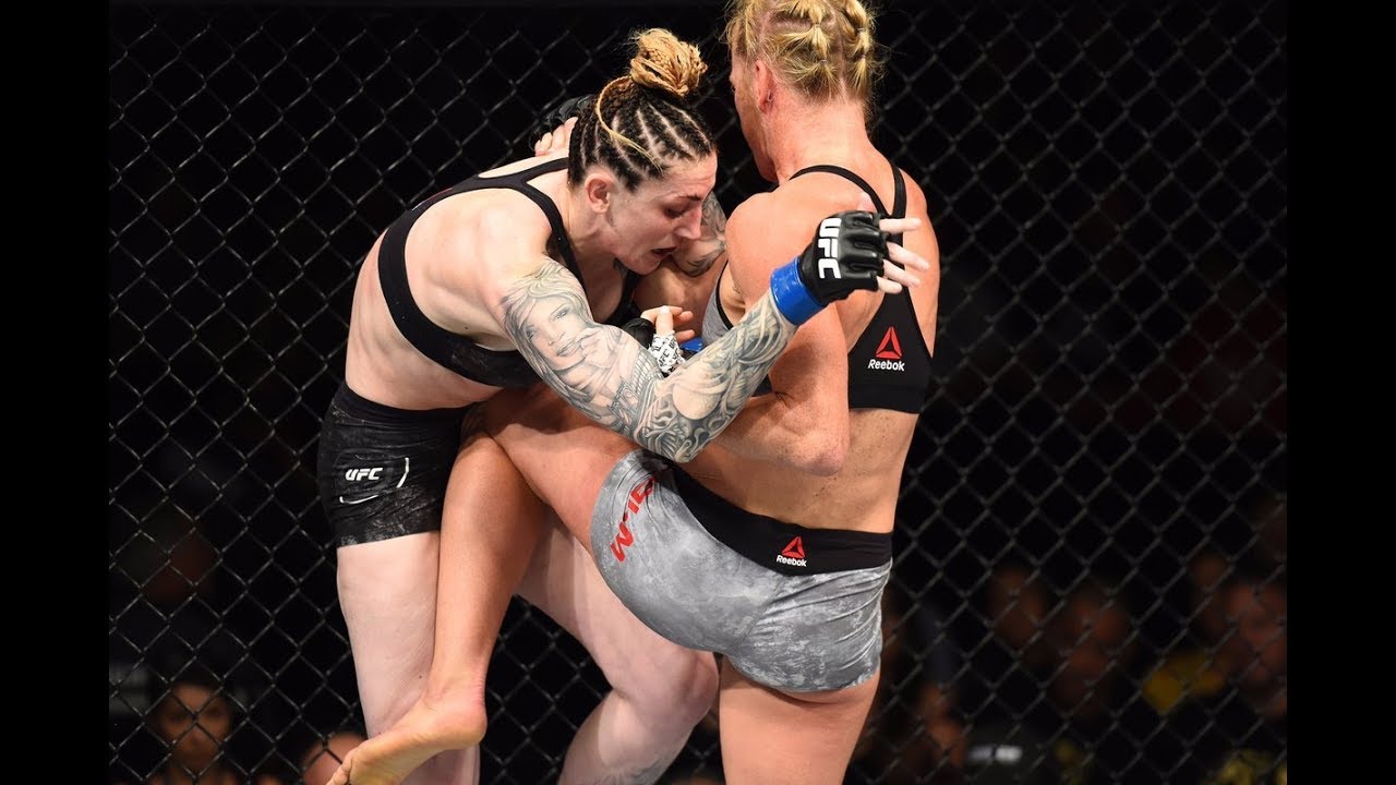Reaction UFC 225 HOLLY HOLM vs Megan Anderson - YouTube