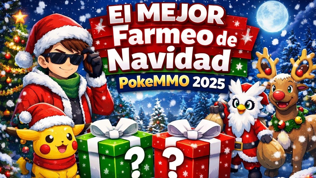 El MEJOR Farmeo de Navidad | PokeMMO 2026🎄🎁 