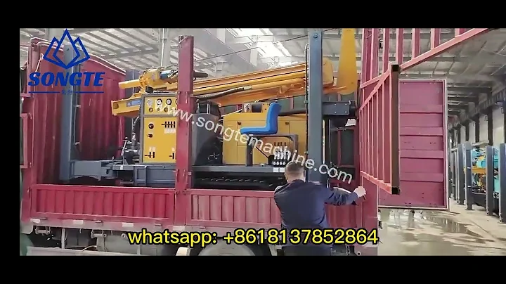 Buy a powerful water borehole drilling machine ~ Bore well drilling rig delivery
