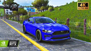 800Hp Mustang GT // Forza Horizon 5 | Logitech g29 Gameplay [ 4k 60fps ]