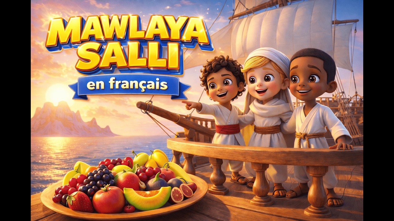 Mawlaya Salli Wa Sallim🚢 | en Français pour Enfants | Anasheed Islamique | Ramadan 2026