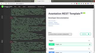 REST API Documentation Generation for existing project - Avantation[demo]