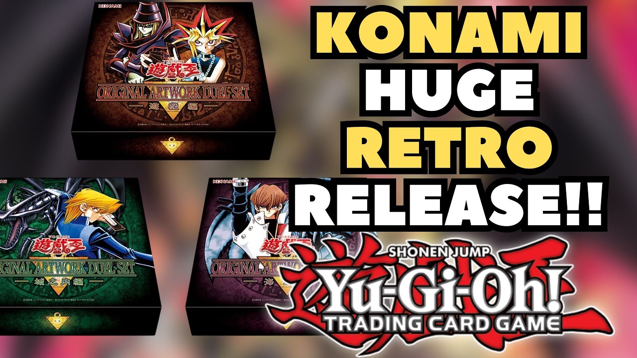 Yu-Gi-Oh! Original Artwork Duel Set | THE BEST RETRO PRODUCT EVER