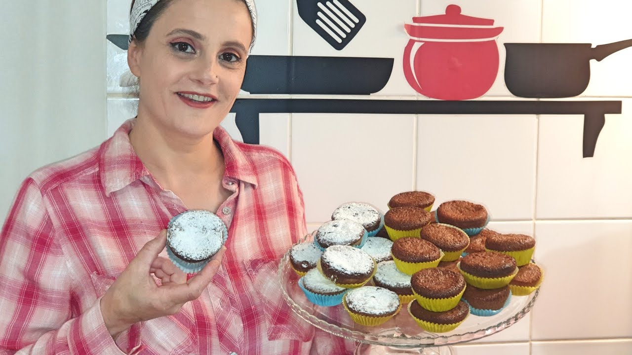 Queijadas de feijão vermelho