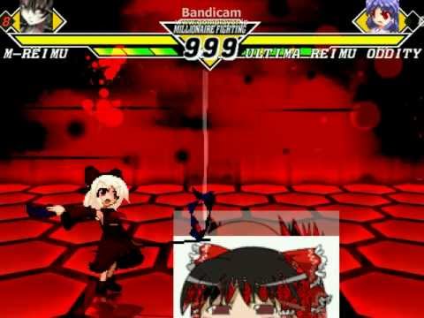 mugen　禍たんver2.00　12p VS Giji ultima reimu oddity（リクエスト）