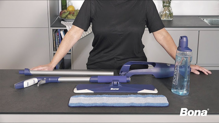 Bona powerplus premium motion spray mop for hardwood floors